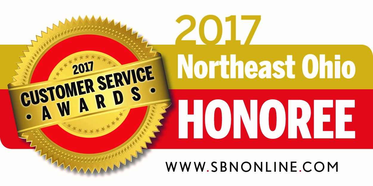 2017 Customer Service award 2017 Customer Service Award